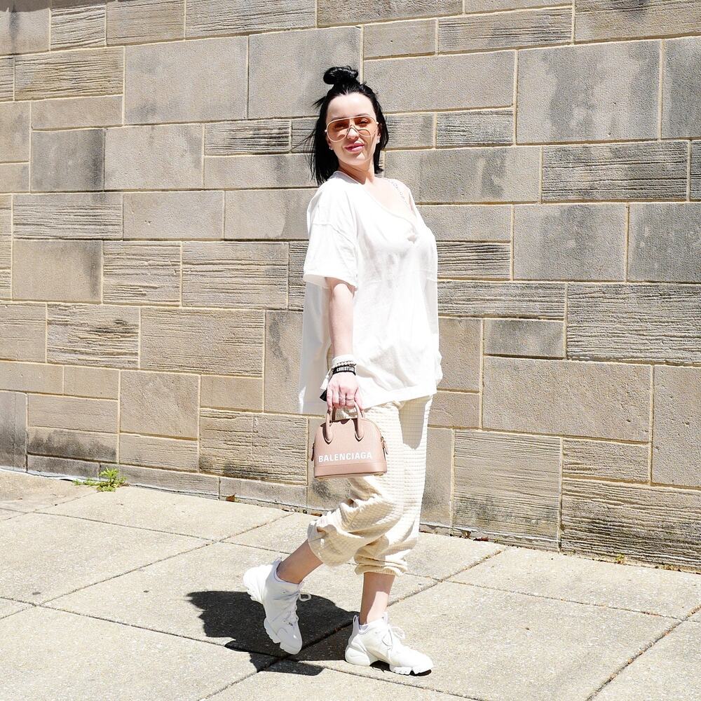 Dior D "All White" Connect Sneakers Size 37.5